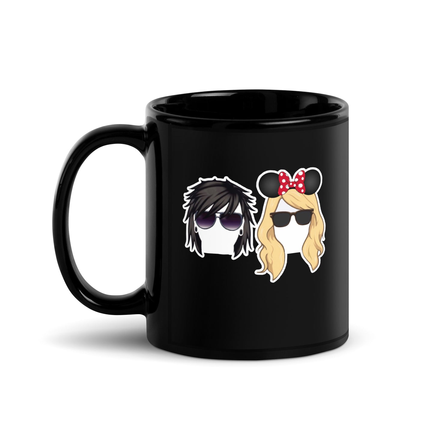 Black Glossy Mug