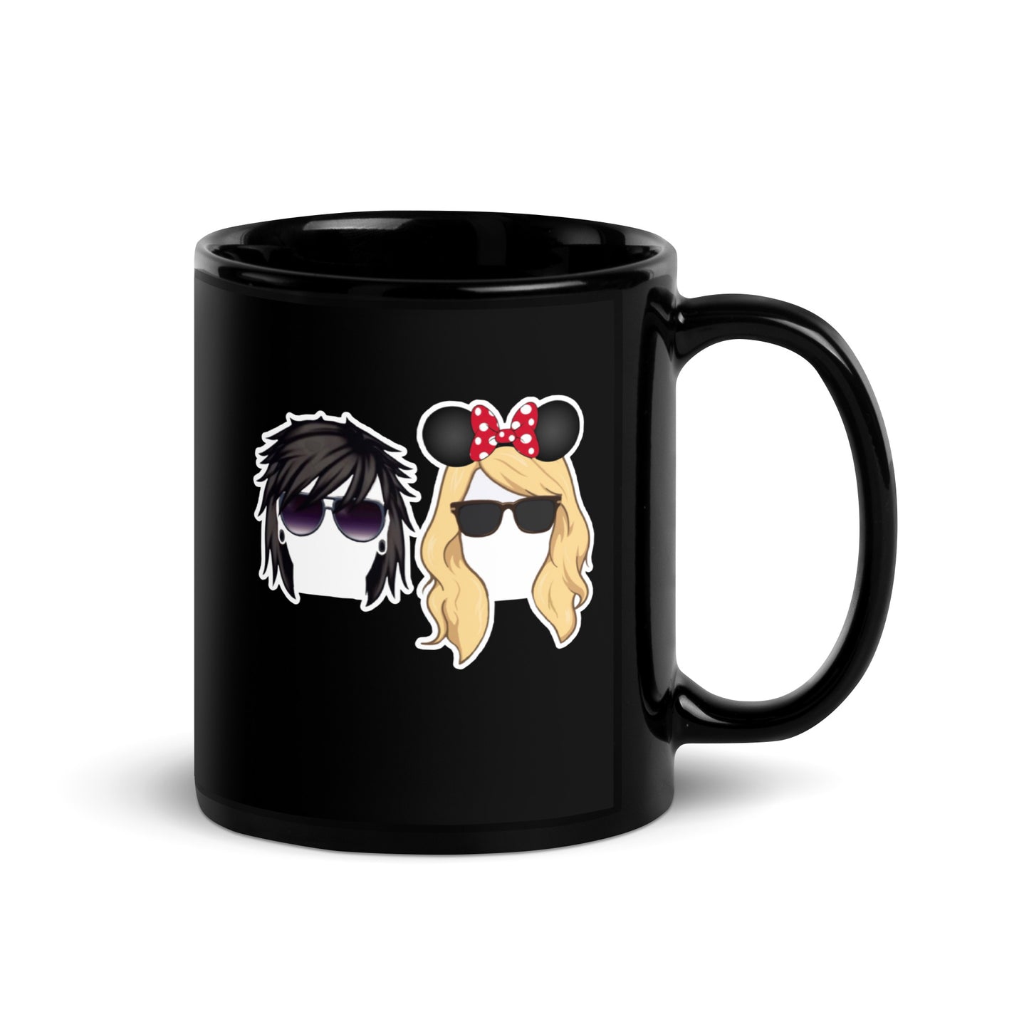 Black Glossy Mug