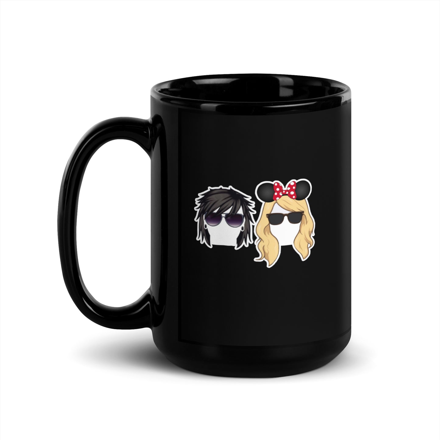 Black Glossy Mug