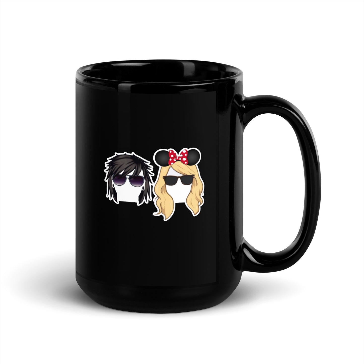 Black Glossy Mug